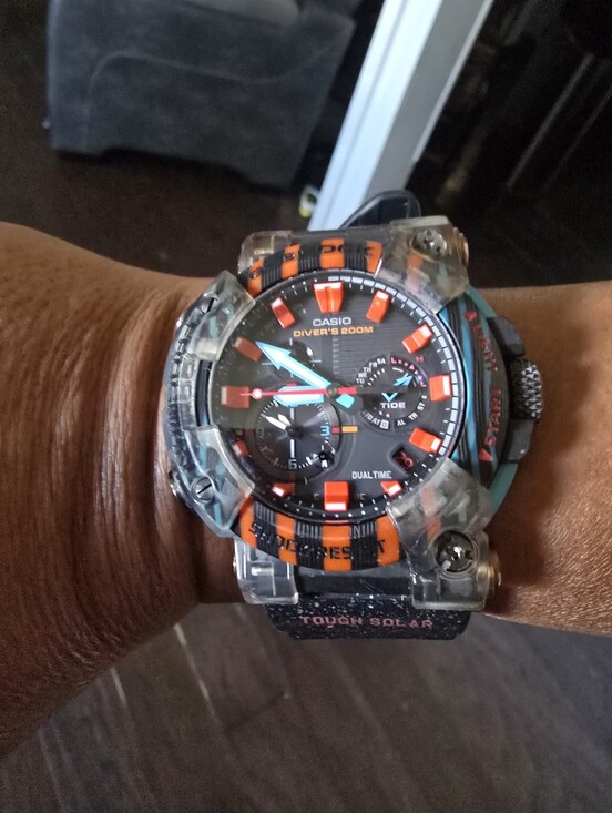 Casio Other - CASIO G-SHOCK FROGMAN GWF- A1000APF-1AJR 30th Poison Dart Frog Tough Solar Mens.